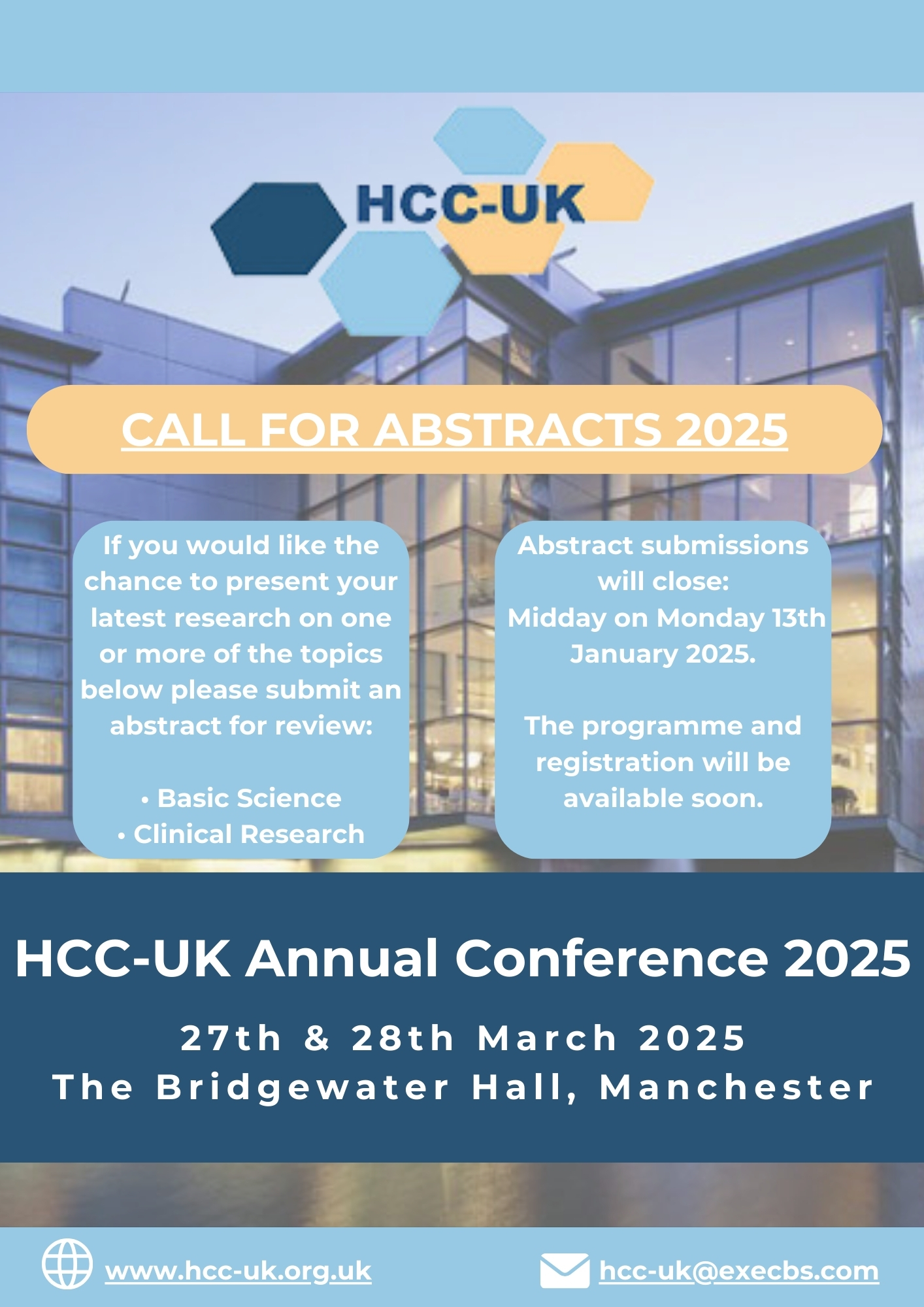 HCC UK 2025 - Abstracts